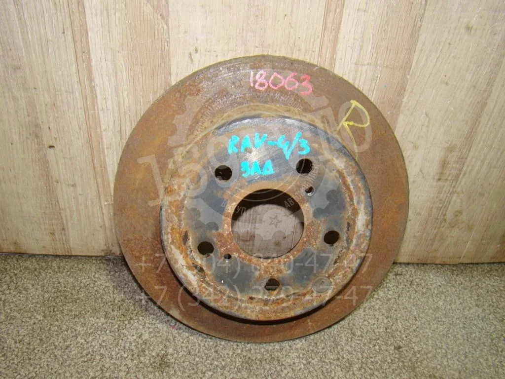 Диск тормозной задний Toyota RAV4 A30