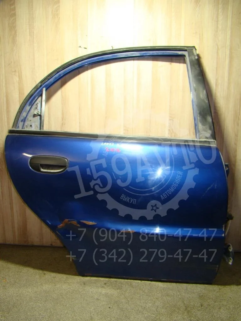 Дверь задняя правая Chevrolet Lanos T100