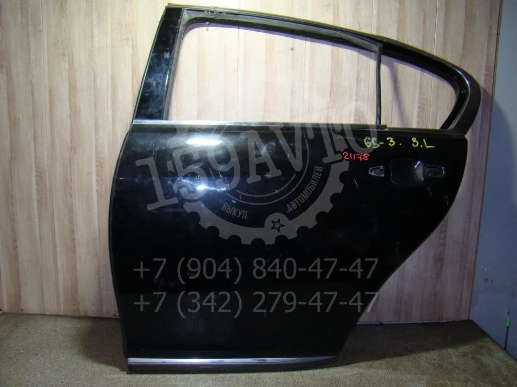 Дверь задняя левая Lexus GS350 S190