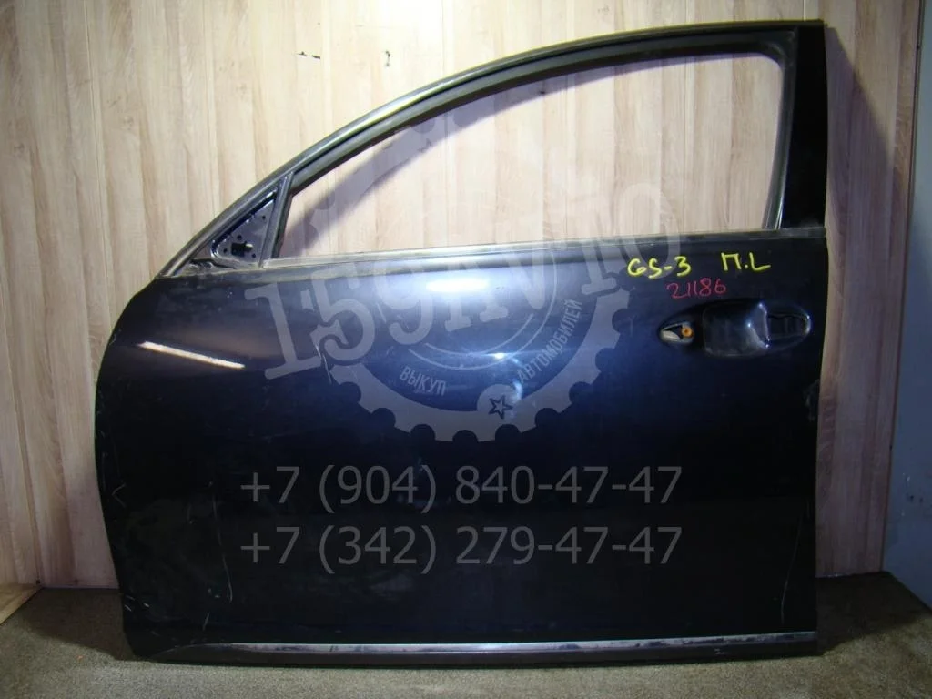 Дверь передняя левая Lexus GS350 S190