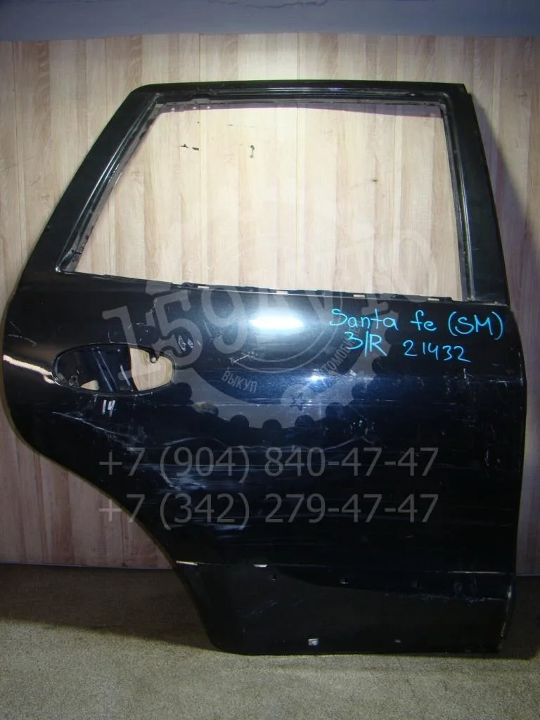 Дверь задняя правая Hyundai Santa Fe 1 SM