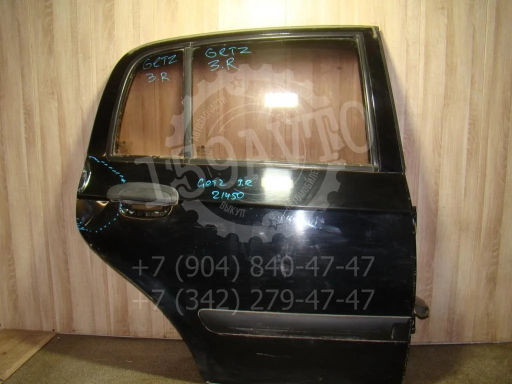 Дверь задняя правая Hyundai Getz 2006 TB
