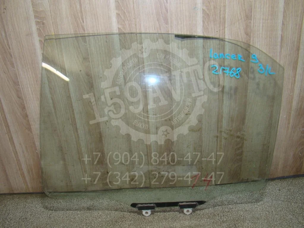 Стекло двери задней левой Mitsubishi Lancer 9 CS