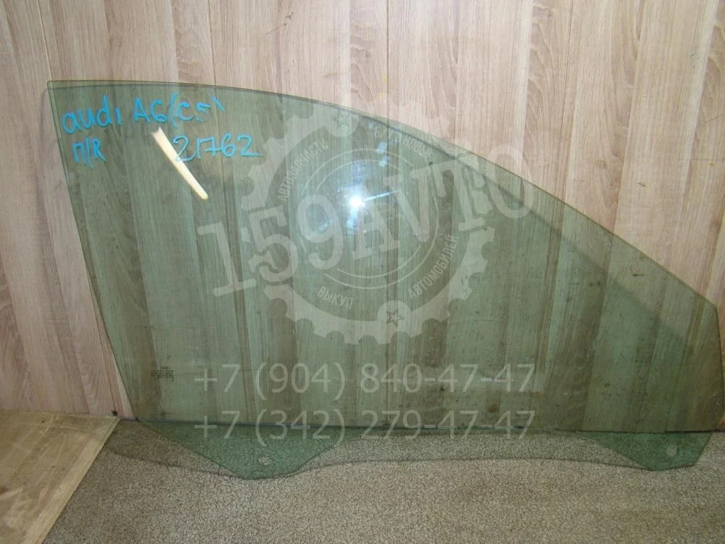 Стекло двери передней правой Audi A6 C5