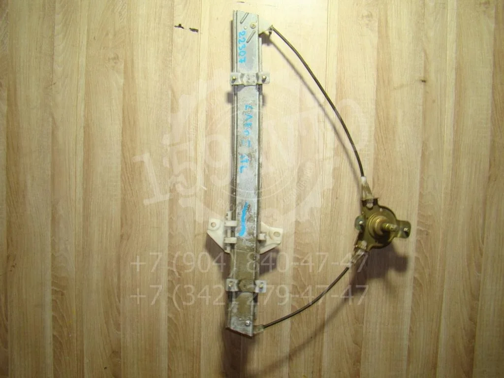 Стеклоподъемник механический передний левый Chevrolet Lanos T100