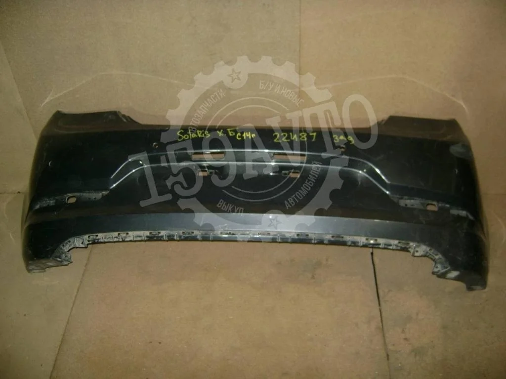 Бампер задний Hyundai Solaris 1 RB