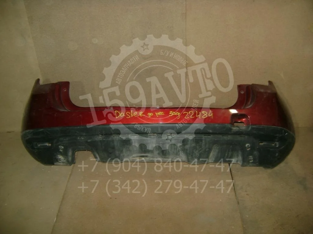 Бампер задний Renault Duster 1