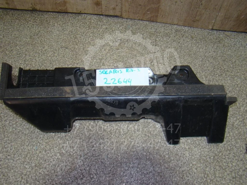 Воздуховод радиатора левый Hyundai Solaris 1 RB