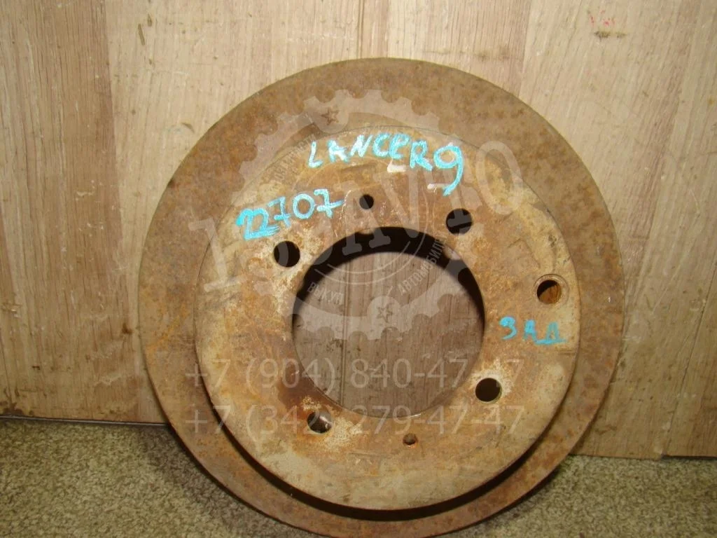 Диск тормозной задний Mitsubishi Lancer 9 CS