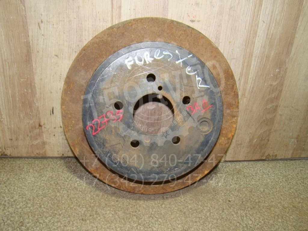 Диск тормозной задний Subaru Forester S12, SH