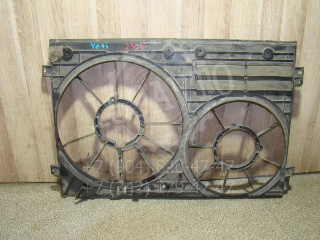 Диффузор вентилятора Skoda Yeti 5L