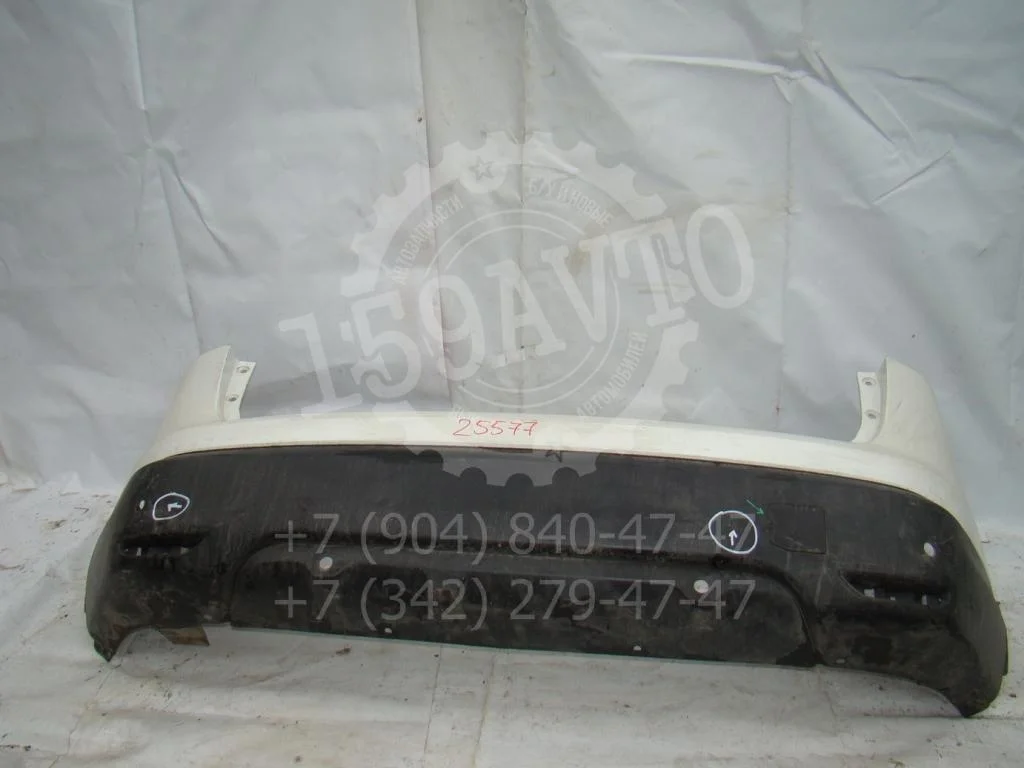 Бампер задний Nissan Qashqai J11
