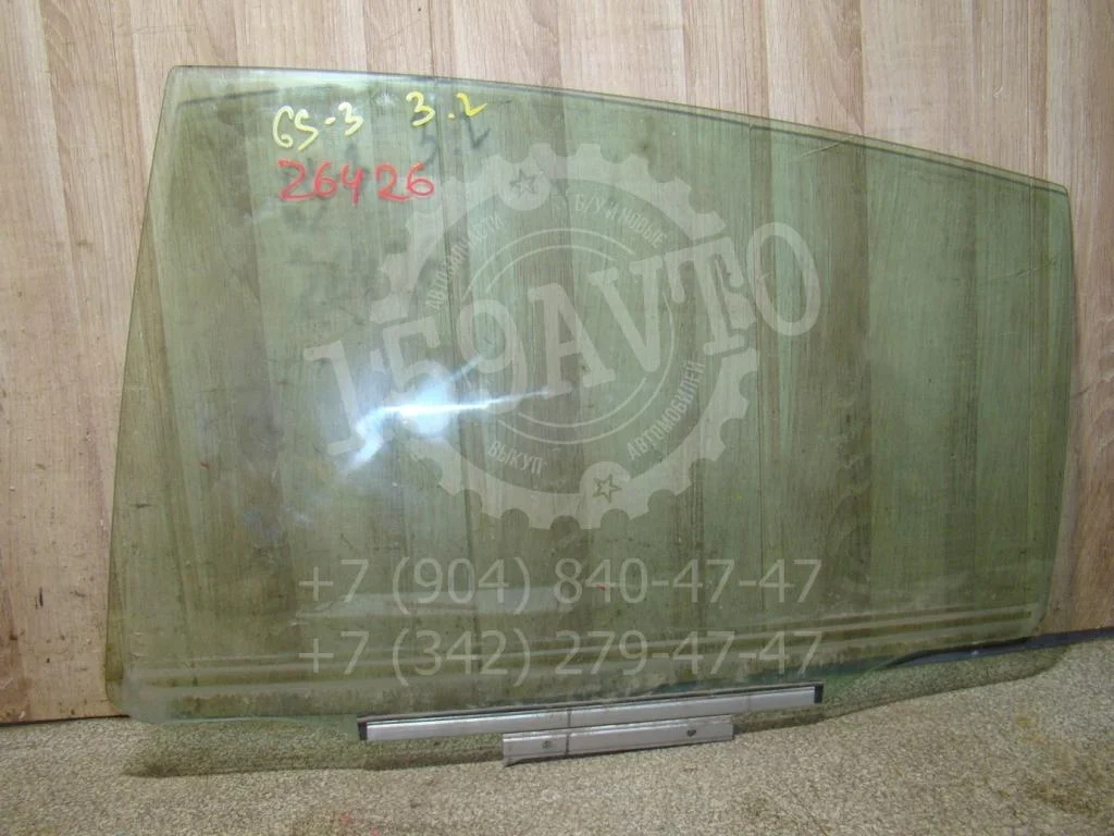 Стекло двери задней левой Lexus GS350 S190
