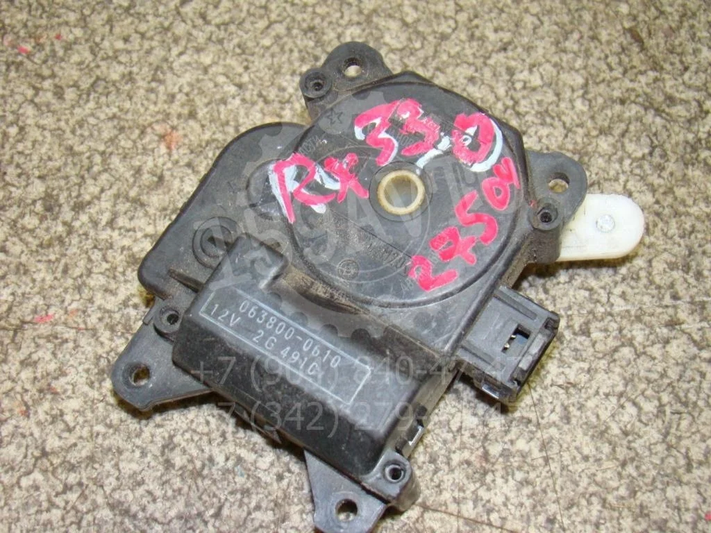 Моторчик заслонки печки Lexus RX350 XU30
