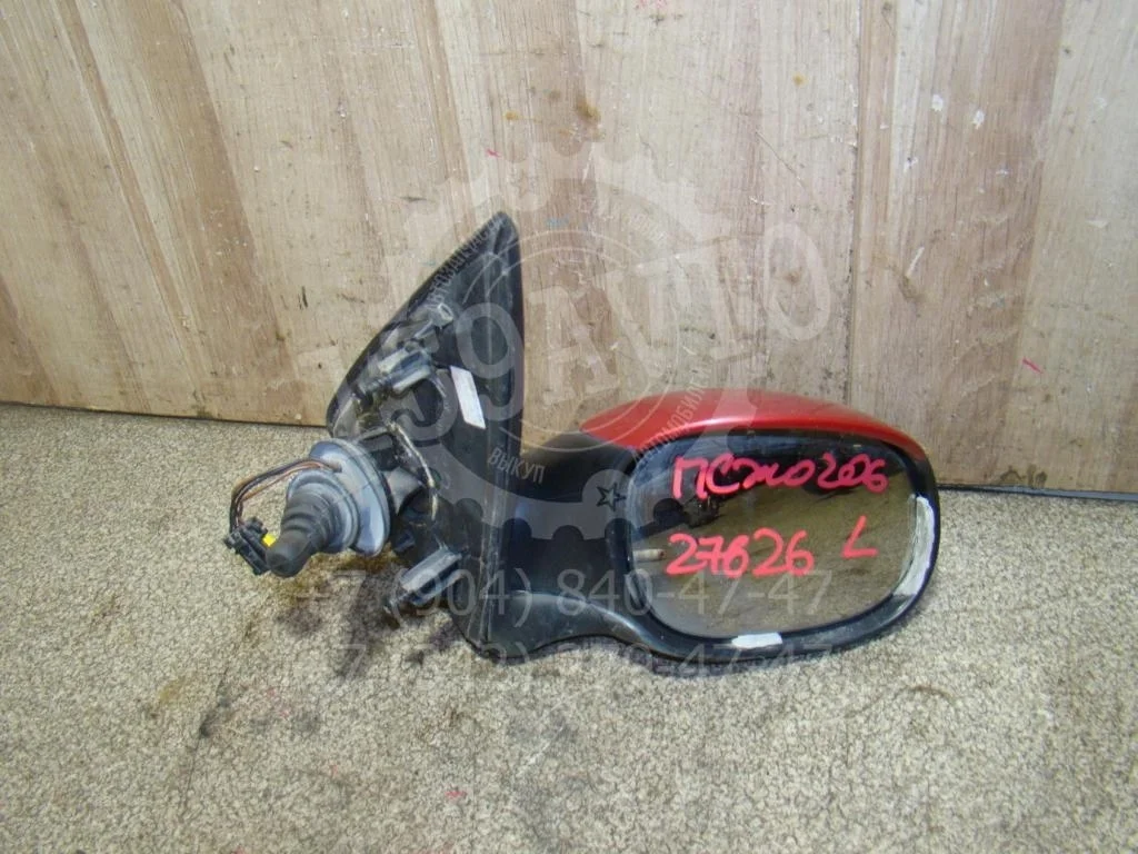 Зеркало правое механическое Peugeot 206