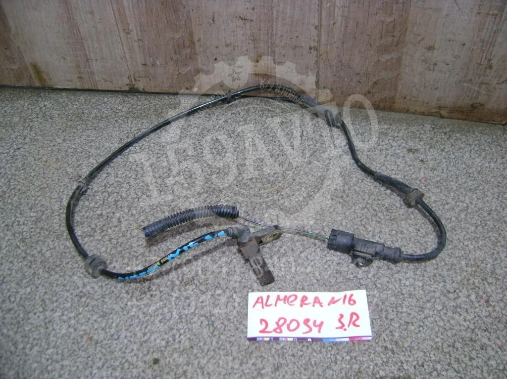 Датчик abs задний правый Nissan Almera 2004 N16