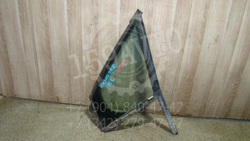 Стекло двери передней левой форточка Peugeot 308 T7