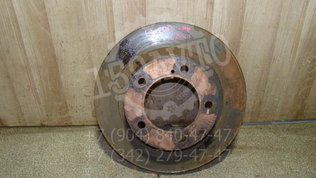 Диск тормозной передний вентилируемый Toyota Land Cruiser 2008 J200