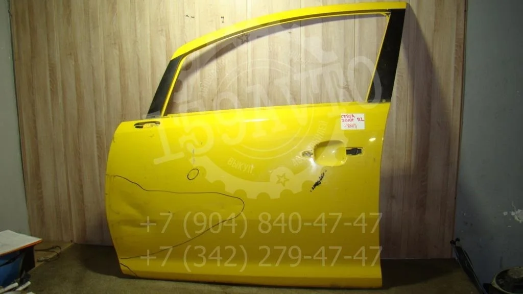 Дверь передняя левая Opel Corsa D