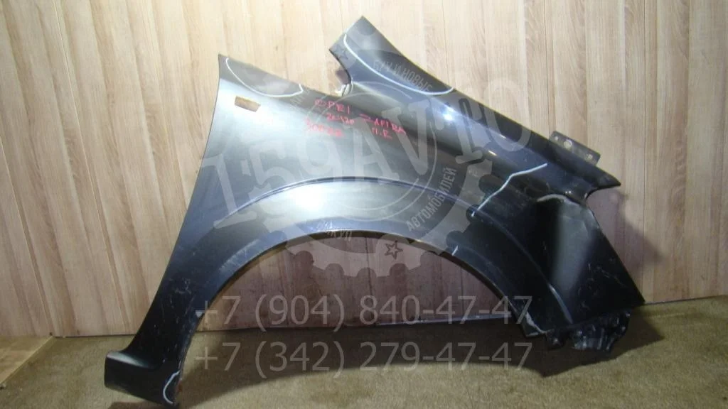 Крыло переднее правое Opel Zafira B