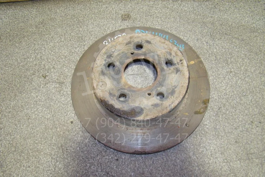 Диск тормозной задний Toyota RAV4 A40