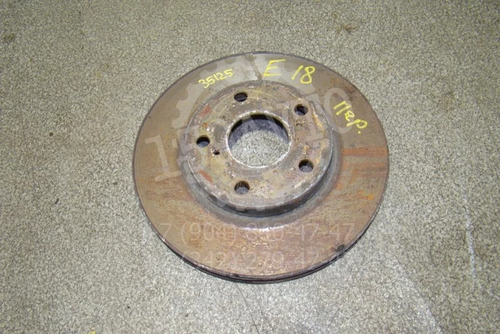 Диск тормозной передний вентилируемый Toyota Corolla 2014 E180