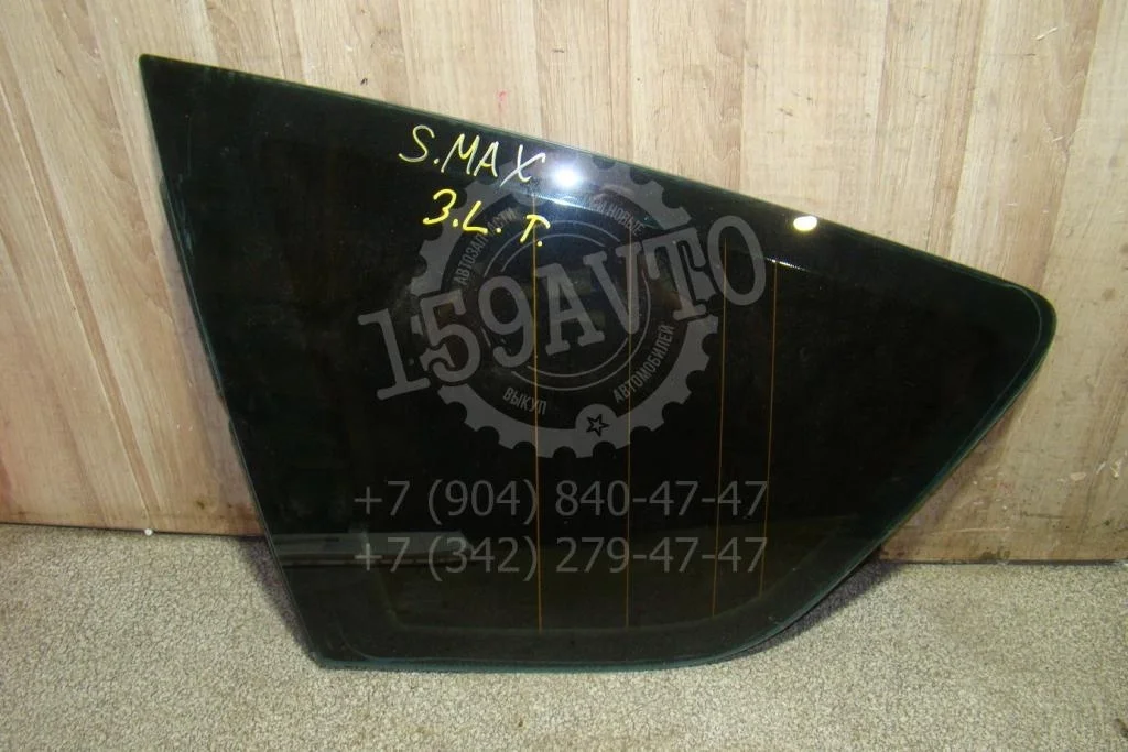 Стекло кузовное глухое левое Ford S-MAX 2007 1