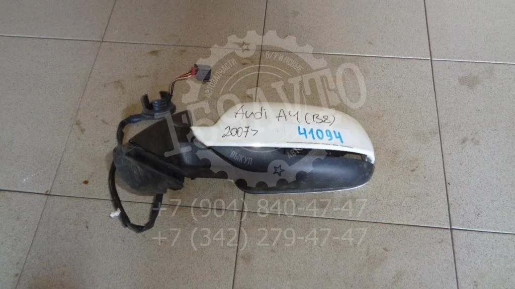 Зеркало левое электрическое Audi A4 B8