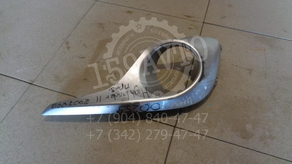 Рамка противотуманой фары правой Toyota Highlander 2 XU40