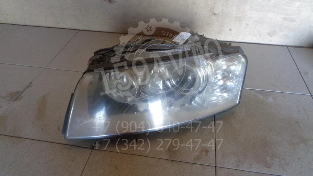 Фара левая Audi A8 2007 D3