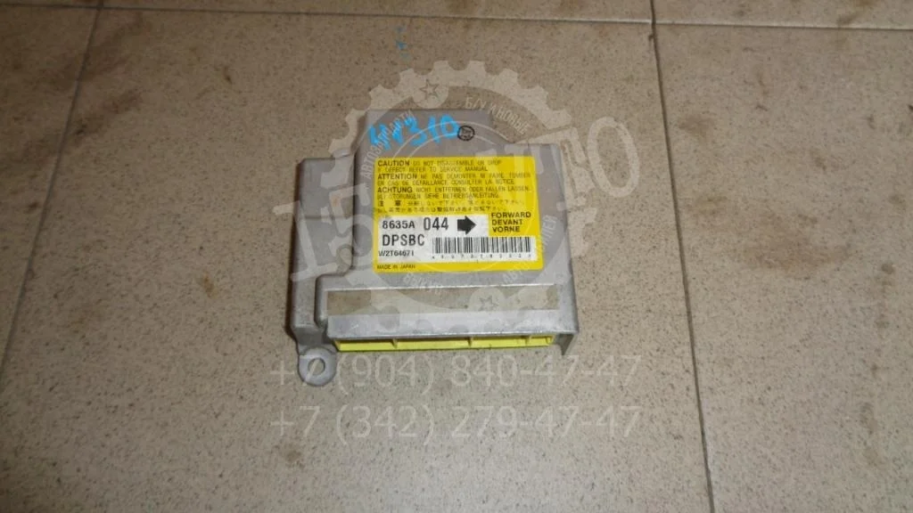 Блок управления air bag Mitsubishi Galant 9 DJ, DM