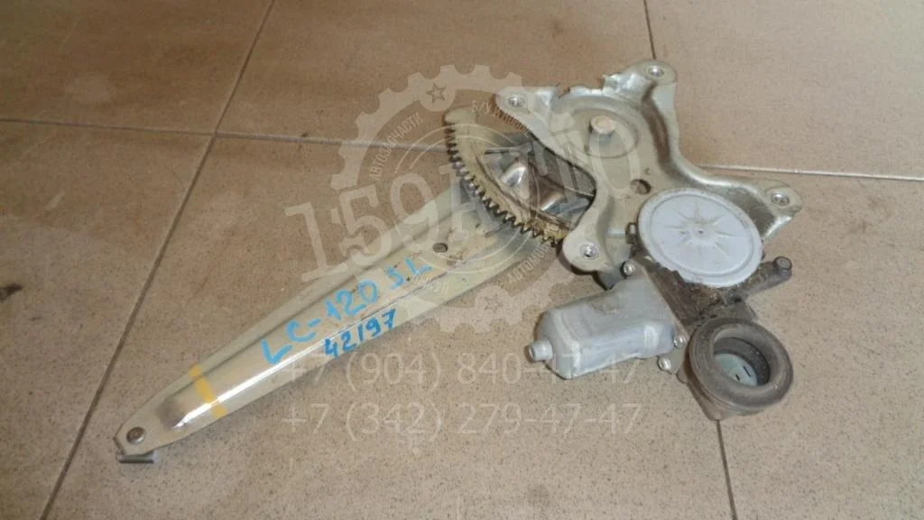 Стеклоподъемник задний левый Toyota Land Cruiser Prado J120