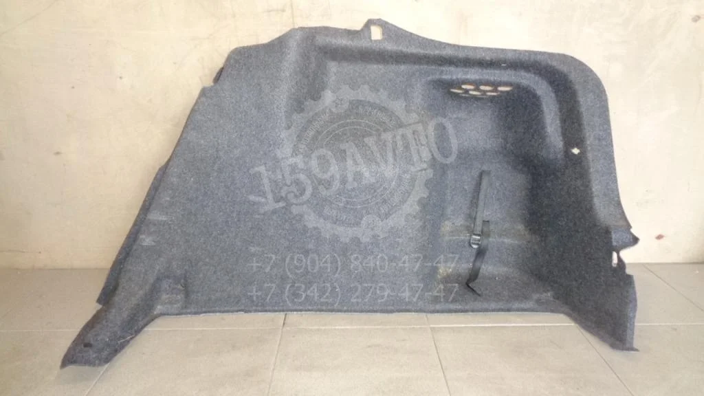 Обшивка багажника Skoda Rapid 1 2014