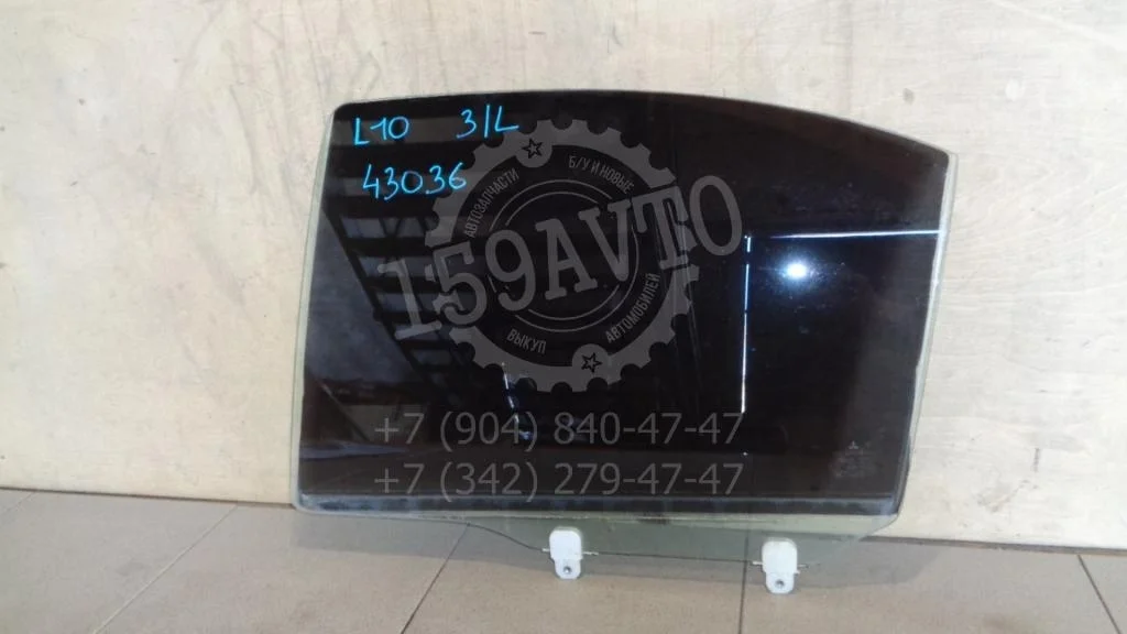 Стекло двери задней левой Mitsubishi Lancer 10 2008 CY