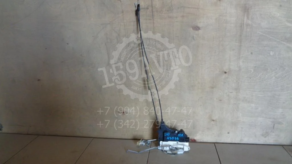 Замок двери передней правой Mitsubishi Lancer 10 2008 CY