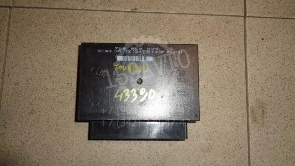 Блок комфорта Volkswagen Touareg 1 GP