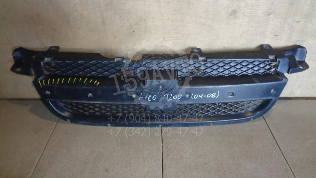 Решетка радиатора Chevrolet Aveo T250, T255
