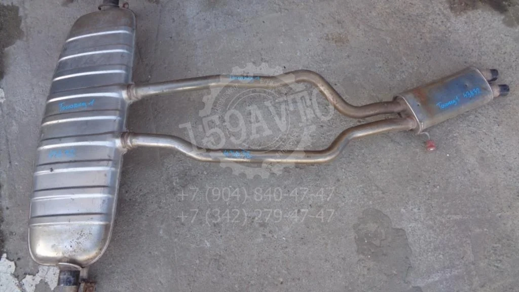 Глушитель основной Volkswagen Touareg 1 GP