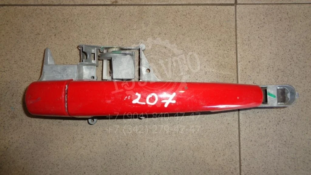 Ручка двери передней наружная правая Peugeot 207