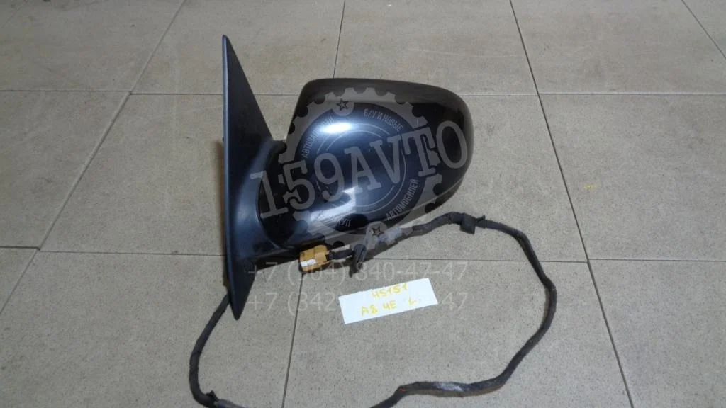 Зеркало левое электрическое Audi A8 2007 D3