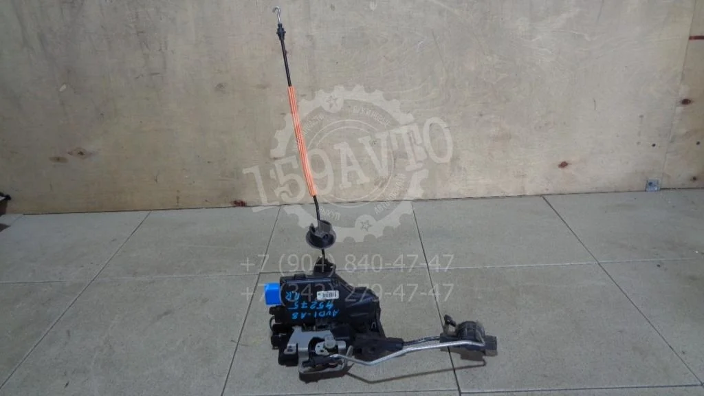 Замок двери передней левой Audi A8 2007 D3