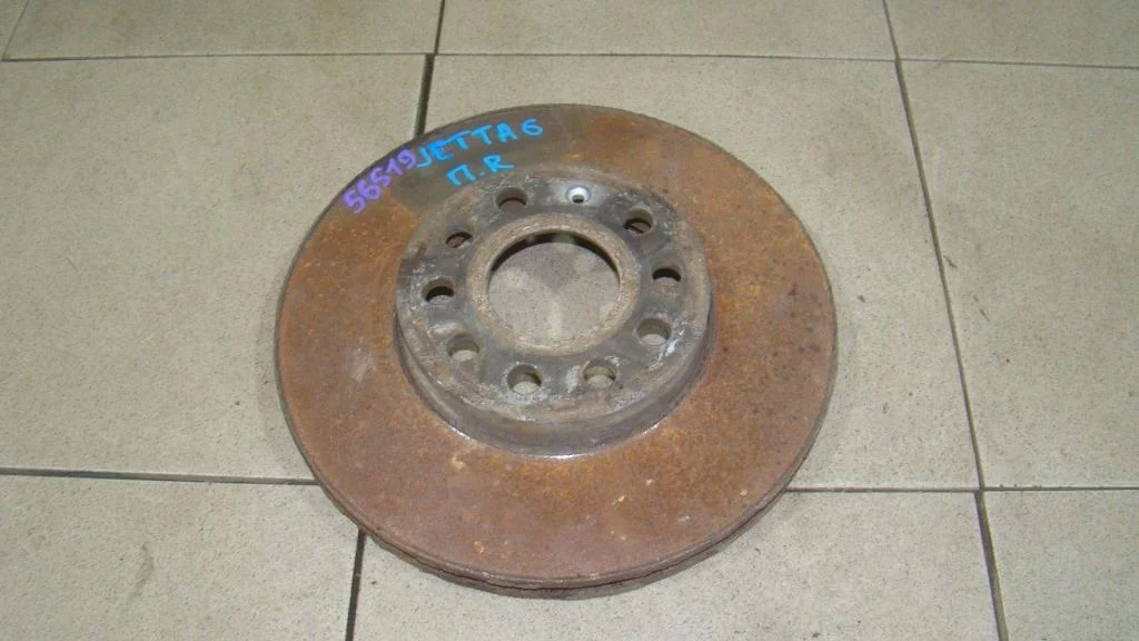 Диск тормозной передний вентилируемый Volkswagen Jetta 2013 A6
