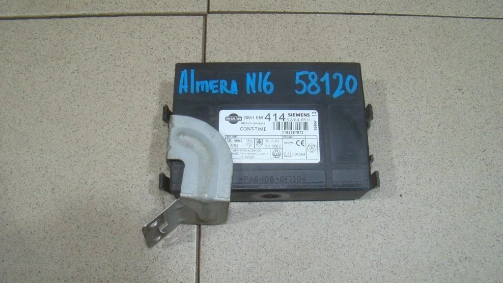 Блок комфорта Nissan Almera 2000 N16