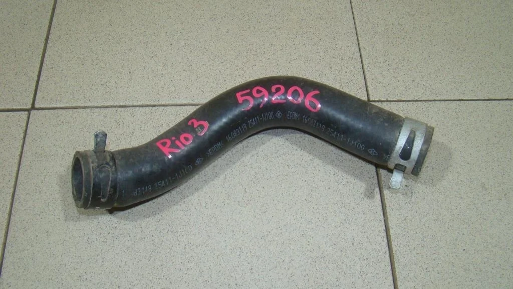 Патрубок радиатора Kia RIO 3 UB, QB