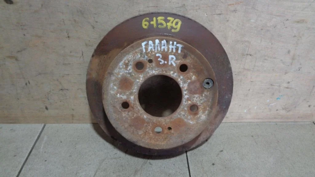 Диск тормозной задний Mitsubishi Galant 9 2001 DJ, DM