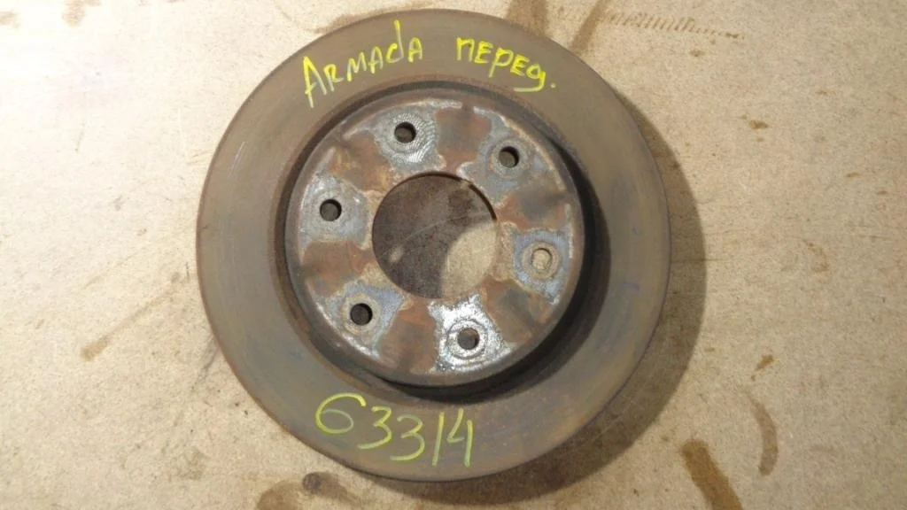 Диск тормозной передний вентилируемый Nissan Armada 2003 TA60