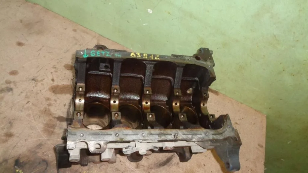 Блок двигателя Hyundai Getz TB