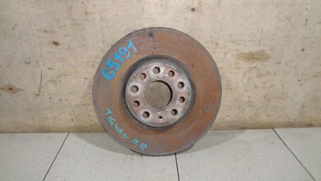 Диск тормозной передний вентилируемый Volkswagen Tiguan 1 2012 NF