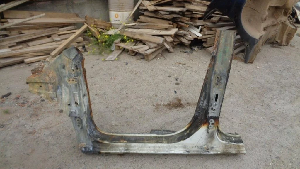 Порог со стойкой левый Chevrolet Cobalt T250