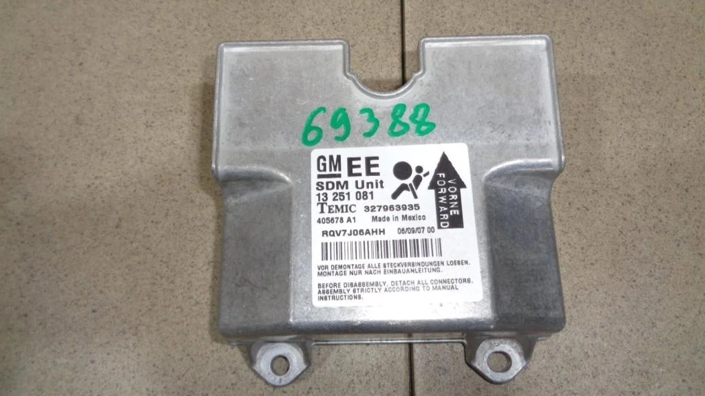 Блок управления air bag Opel Astra 2007 H